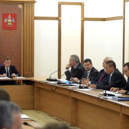 Первое заседание Правительственной комиссии по импортозамещению. Фото пресс-службы Правительства РФ