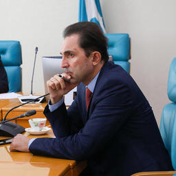 Спикер Сахалинской областной думы Андрей ХАПОЧКИН. Фото пресс-службы регионального парламента
