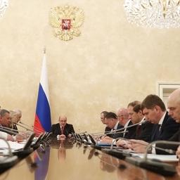 Оперативное совещание председателя правительства Михаила МИШУСТИНА с вице-премьерами. Фото пресс-службы кабмина