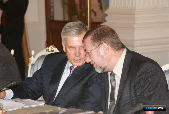 Совещание первого заместителя Председателя Правительства РФ Виктора Зубкова с представителями рыбохозяйственного комплекса