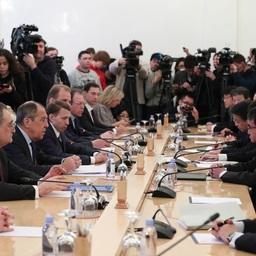 Российско-японские переговоры на уровне министров иностранных дел прошли в Москве. Фото пресс-службы МИД РФ