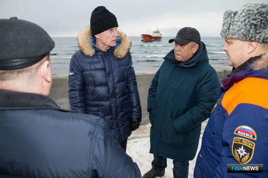 Губернатор Олег Кожемяко держит ситуацию на личном контроле. Фото пресс-службы правительства Сахалинской области