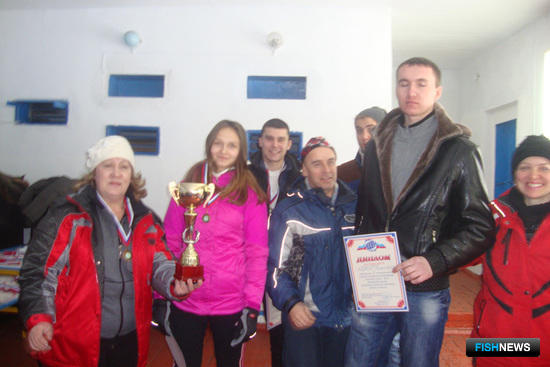 Бронзовые призеры спартакиады – команда Дальрыбвтуза 