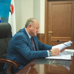 Координационное совещание провел губернатор Владимир ИЛЮХИН. Фото пресс-службы правительства региона