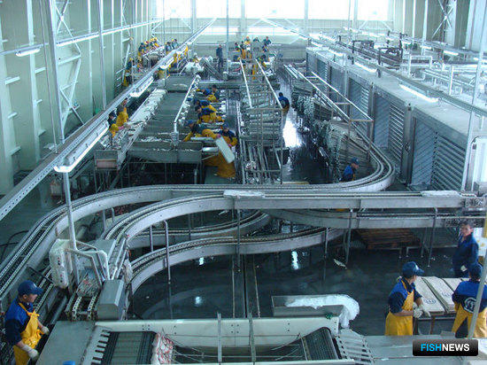 Строительство нового завода было закончено перед началом путины 2011 года