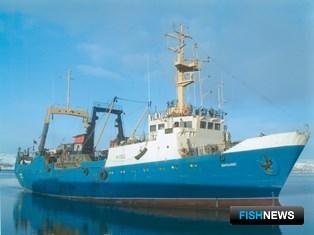 Научно-исследовательское судно «Вильнюс». Фото пресс-службы Полярного НИИ морского рыбного хозяйства и океанографии