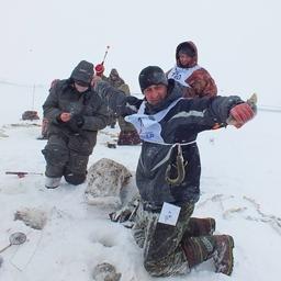 Соревнования по подледному лову рыбы «Сахалинский лед»