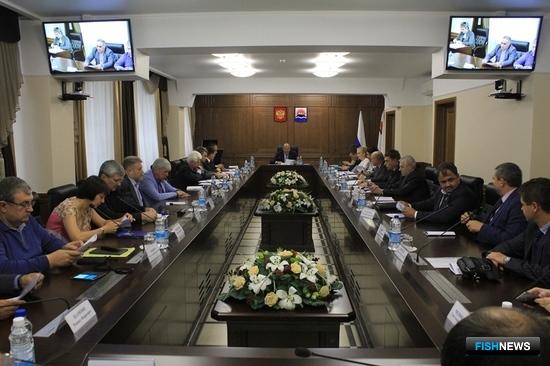 Заседание инвестиционного совета Камчатского края. Фото пресс-службы правительства региона