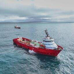 Первым в Приморье вернулось судно «Арктик». Фото пресс-службы ГК «Антей»