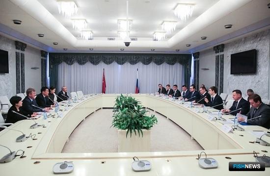 Переговоры в рамках Дня китайского инвестора. Фото Игоря Новикова