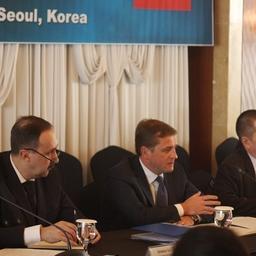 В Сеуле открылась 27-я сессия российско-корейской комиссии по рыбному хозяйству. Фото пресс-службы Росрыболовства