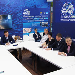Пути повышения спроса на российскую рыбопродукцию и ее стоимости в оптовом звене обсудили участники круглого стола на выставке Seafood Expo Global / Seafood Processing Global в Брюсселе