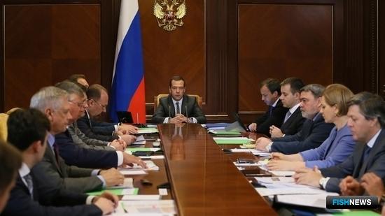 Совещание по улучшению инвестиционного климата провел глава Правительства Дмитрий Медведев. Фото пресс-службы кабмина