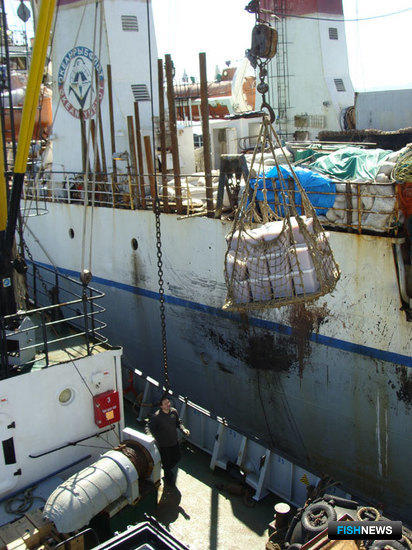 По итогам путины 14 БАТМов «Океанрыбфлота» приняли 29 тыс. тонн лосося