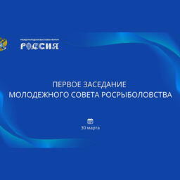 Первое заседание Молодежного совета Росрыболовства планируется провести 30 марта на выставке-форуме «Россия» на ВДНХ