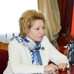 Председатель Совета Федерации Валентина МАТВИЕНКО. Фото пресс-службы СФ