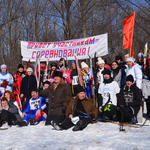 Участники Рыбацкой лыжни-2014 после нелегких финишей