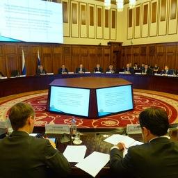 Защита прав инвесторов в ДФО обсуждалась на совместном заседании коллегий Генпрокуратуры и Минвостокразвития в Хабаровске. Фото пресс-службы Минвостокразвития