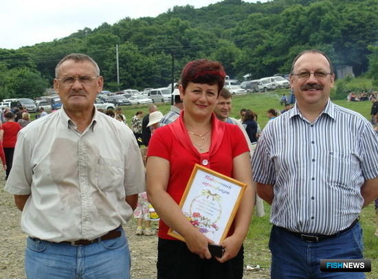 Празднование Дня рыбака в РК «Приморец», 10 июля 2010 г.