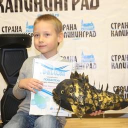 Первое место занял шестилетний Петр ЗОРОАСТРОВ. Фото пресс-службы администрации Калининграда