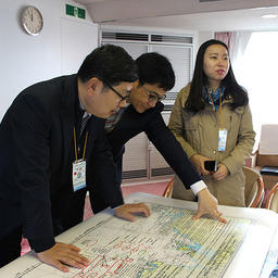 Представители Южной Кореи присутствовали в качестве наблюдателей. Фото ФГБУ «Администрация морских портов Приморского края и Восточной Арктики»