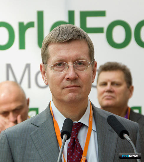 Заместитель министра сельского хозяйства Сергей ЛЕВИН на церемонии открытия