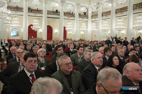 III Всероссийский съезд работников рыбного хозяйства. Москва, февраль 2012 г. 