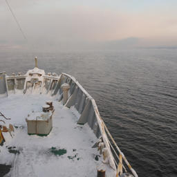 В рейс вышло научно-исследовательское судно «Вильнюс». Фото пресс-службы ПИНРО