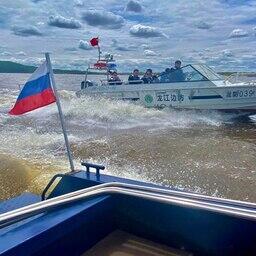 Российские и китайские рыбинспекторы провели совместные мероприятия по контролю промысла в водах Амура. Фото пресс-службы Амурского теруправления Росрыболовства