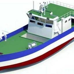 Типовая модель судна для глубоководного промысла, разработанная в Индии. Изображение с портала портал The Hindu