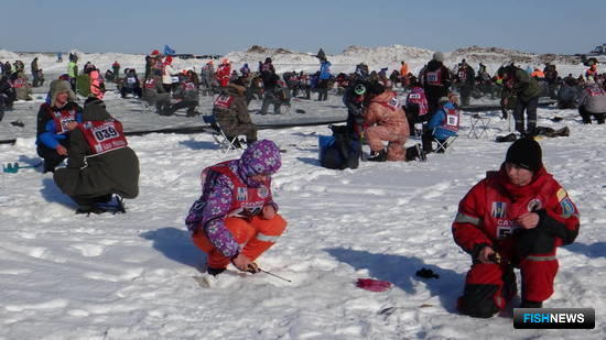 Рыбацкие соревнования «Сахалинский лед». Фото пресс-службы администрации Сахалинской области