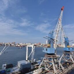 Владивостокский морской рыбный порт играет важную роль в поставках продукции из водных биоресурсов