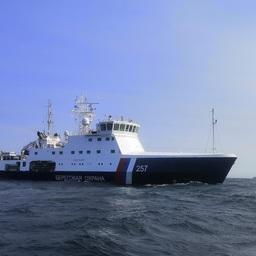 Патрульный корабль «Камчатка». Фото предоставлено пресс-службой Погрануправления ФСБ России по восточному арктическому району