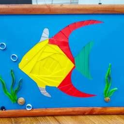 «Ловись, рыбка» - работа Соловьёвой Дарины, 8 лет