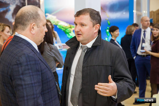 Президент ООО «Монерон» Дмитрий ПАШОВ и управляющий ГК «Доброфлот» Александр ЕФРЕМОВ