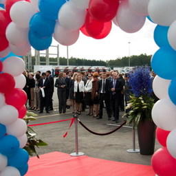 Церемония открытия распределительного центра датской компании «Уренхольт» в подмосковном Чехове