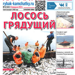 Газета «Рыбак Камчатки». Выпуск № 6 от 15 февраля 2023 г. 