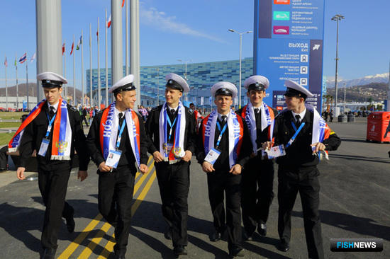 Практиканты продолжают посещать Олимпийский парк. Фото пресс-службы БГАРФ.