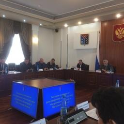 Заседание комиссии по регулированию добычи анадромных видов рыб в Магаданской области. Фото пресс-службы областного правительства