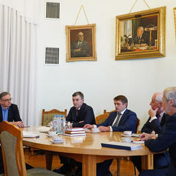 В Москве состоялась встреча руководства Российской академии наук и Федерального агентства по рыболовству. Фото пресс-службы ВНИРО