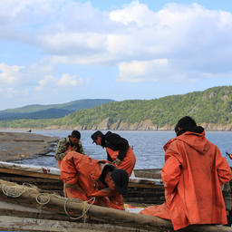 Рыбаки на Амуре