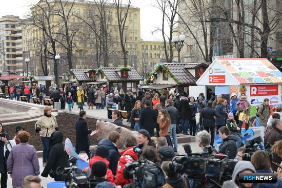В столице открылся рыбный фестиваль. Фото пресс-службы Росрыболовства