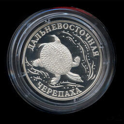 Монета «Дальневосточная черепаха» Банка России