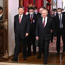 СИ Цзиньпин посетил Россию с первым после переизбрания на пост председателя КНР визитом. Фото пресс-службы президента РФ
