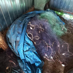 Изъятые сети. Фото пресс-службы МВД Бурятии