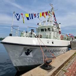 Татарскому филиалу ВНИРО передали модернизированное научно-исследовательское судно «Владимир Усков». Фото пресс-службы госкомитета республики по природным ресурсам