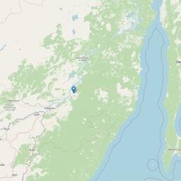 Озеру Гасси (отмечено на карте) создают охранную зону. Сделано с использованием сервиса OpenStreetMap