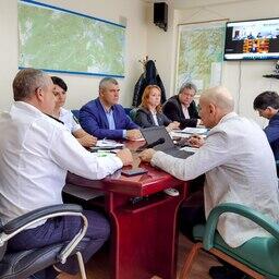 В Хабаровске прошло заседание рабочей комиссии по управлению рыбным промыслом в пограничных водах рек Амур и Уссури в 2022 г. Фото пресс-службы Амурского теруправления Росрыболовства