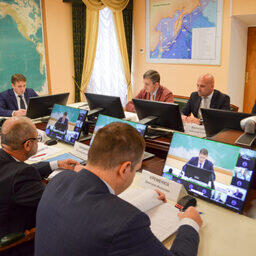 Вопросы организации путины обсудили на специальном совещании. Фото пресс-службы Росрыболовства