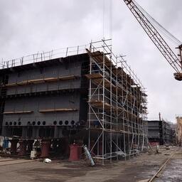 Строительство краболовов на Находкинском судоремонтном заводе